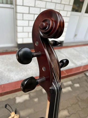 Antiantique paint Master Cello 4/4,Nice Maple wood, Loud Deep rich Sound #15910 - Picture 9 of 10