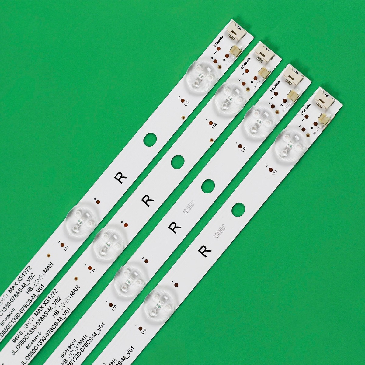 4pcs TV LED Backlight Strips For Toshiba 55UL3A63DG 55U2963DBT