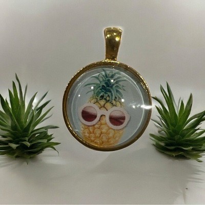 NEW Jackie O. Pineapple Pendant Charm
