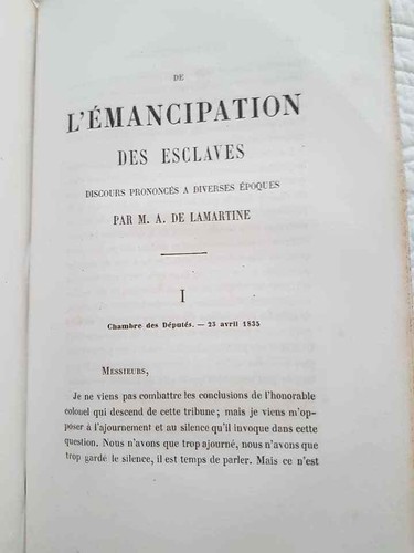 C1 HAITI - LAMARTINE - TOUSSAINT LOUVERTURE Revolution NAPOLEON Esclavage 1850 - Picture 3 of 3