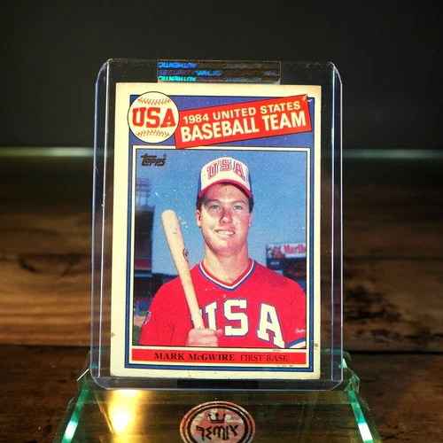 Mark McGwire 1985 Topps #401 1984 USA Baseball Team