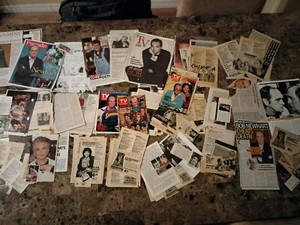 Bob Newhart nearly 3/4 pound clippings lot