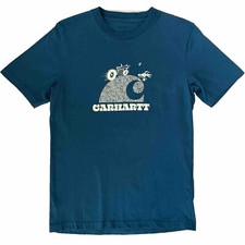 Carhartt WIP Shirt Small Green Tractor Casual Streetwear Work In Progress