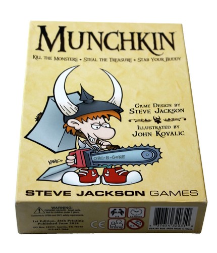 Steve Jackson Games Munchkin Dungeon Protective Card Sleeves 50 Count 8  Players | eBay