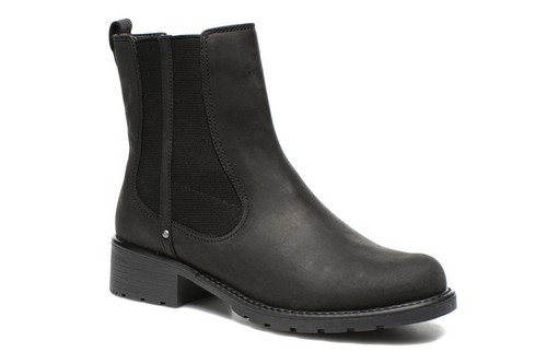 Clarks Women's Orinoco Club Leather Chelsea Boots - Black - UK 6