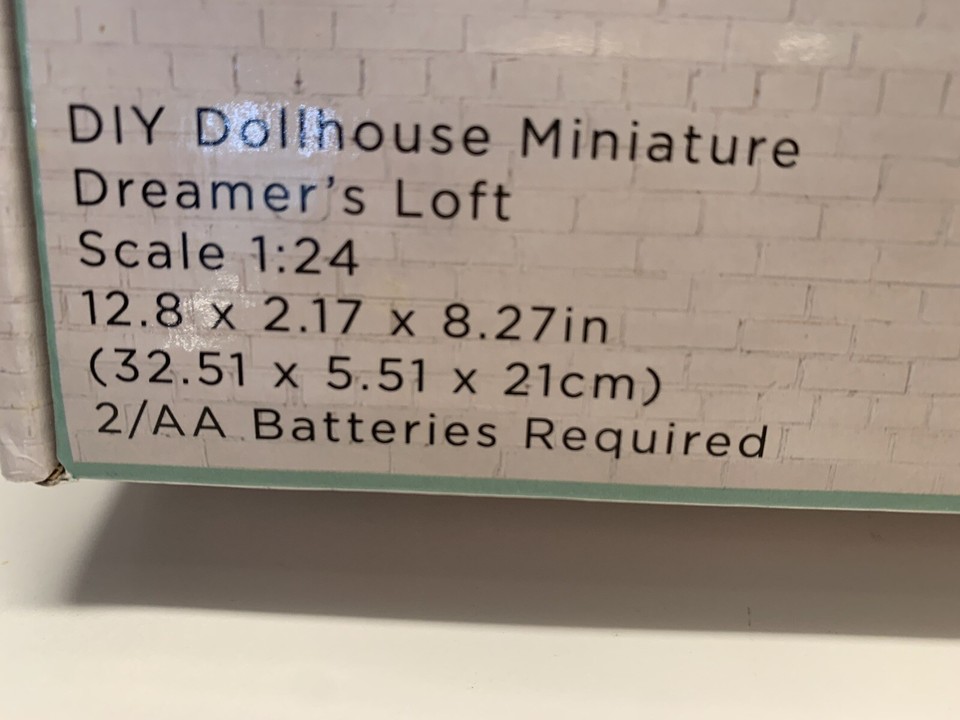 Mayberry Street Miniatures DIY Dollhouse Kit Dreamers Loft124 Scale