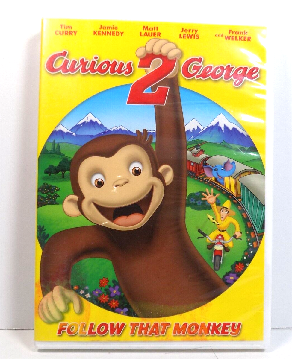 Curious George 2 - Follow That Monkey - DVD - Rated G 25195048736