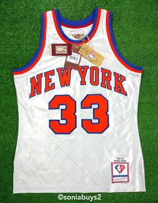 Mitchell & Ness EWING NBA NY Knicks 75th Anniversary Swingman