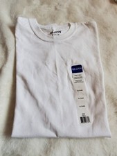 Gildan Plain Cotton T-Shirt Short Sleeve Solid Design Tee Men Tshirt XL