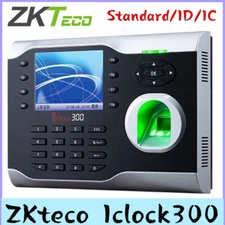 ZKteco Iclock300 High-Speed IC/ID USB Fingerprint Time Clock Attendance System