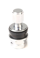 10 PACK HALTEC TV-6008C TRACTOR FRONT WHEEL LOW PROFILE TIRE VALVE CHROME