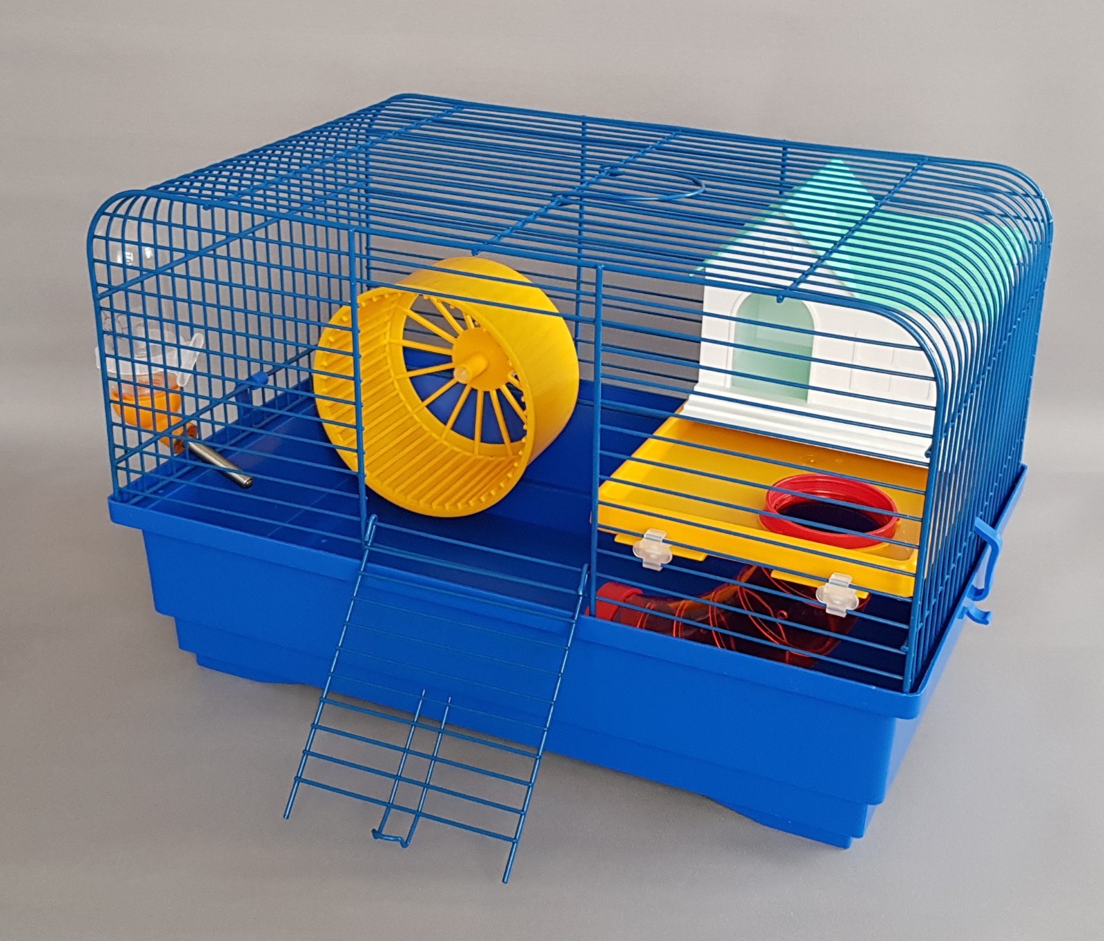 Hamster Mice Cage Small Animal Rodents Water Bottle Tube Wheel House