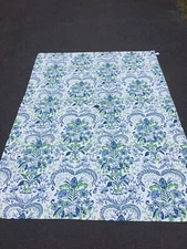 Outdoor Living Paisley Print Weather Resistant Tablecloth 83.25”x59.5”