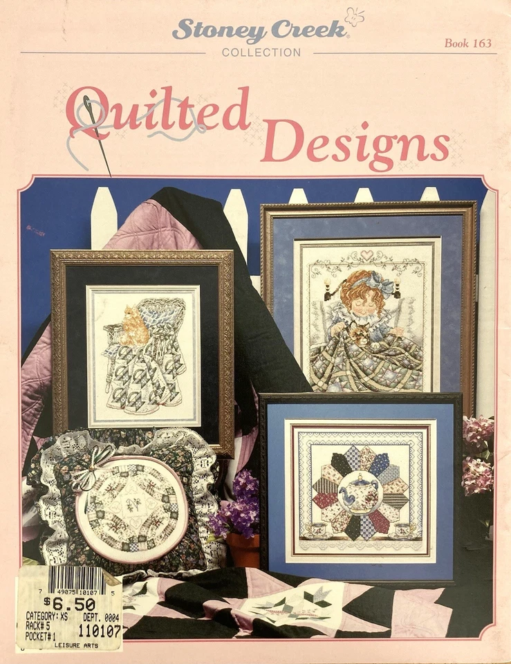 Libro de diseños acolchados Stoney Creek 163 1996 Foto 2 de 3