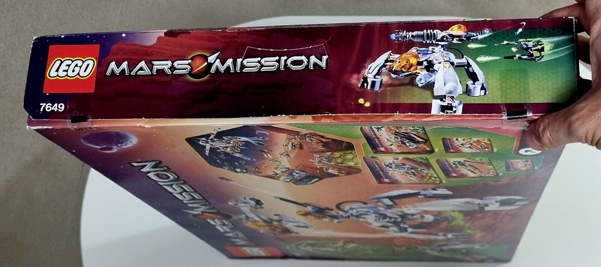 Lego Mars Mission 7649 MT-201 Ultra-Drill Walker Retired Set In