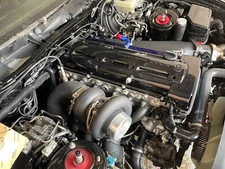 1320 2jzgte T4 turbo manifold 2x 44mm wastegate Dual for MK4 93-98 Supra BLEMISH