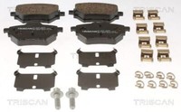 Triscan 8110 28055 Bremsbelagsatz, Scheibenbremse FüR CitroËN Opel Peugeot