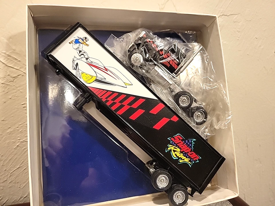 Winross - Remolque tractor de carreras Snap On Speed Racer escala diecast 1:64 Foto 3 de 4