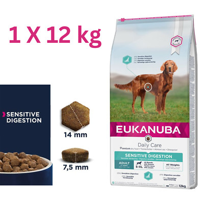 EUKANUBA Daily Care Adult Sensitive Digestion 12kg Für jeden Tag Neu