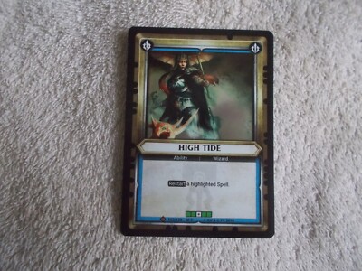 Warhammer: Age of Sigmar Champions ''HIGH TIDE'' #102 Trading Card FOIL