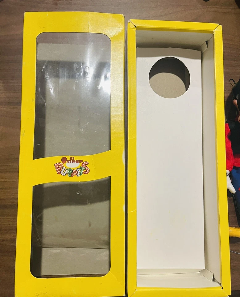 10 英寸 PELHAM PUPPET 迪士尼 GOOFY 盒子 状况完好 — 第 3/4 张图片