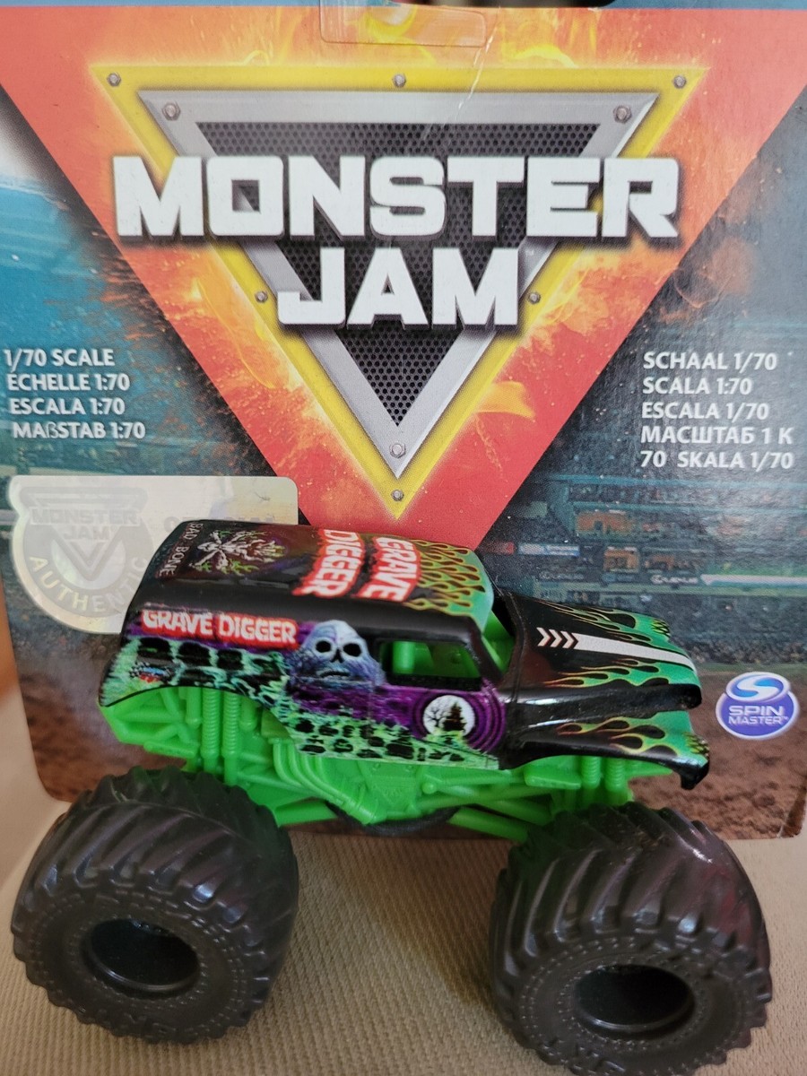 Monster Jam Spin Master GRAVE DIGGER 1/70 Monster Truck NEW