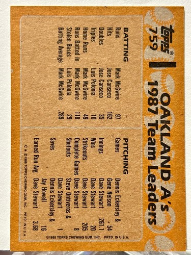 ⚾️ 1988 Topps ⚾️ PREMIUM Base Cards - Complete Your Set (You Pick!) - Picture 19 of 21