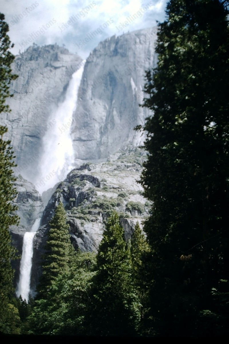 1960s Yosemite nature view waterfall vintage 35mm slide Aq11 | eBay