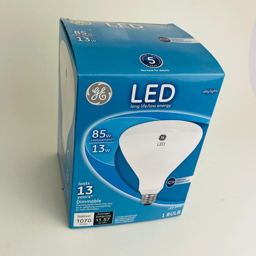 3 GE LED BR40 Bulb Long life/Low Energy 85w Replacement 13W Dimmable Indoor NEW - Picture 3 of 7