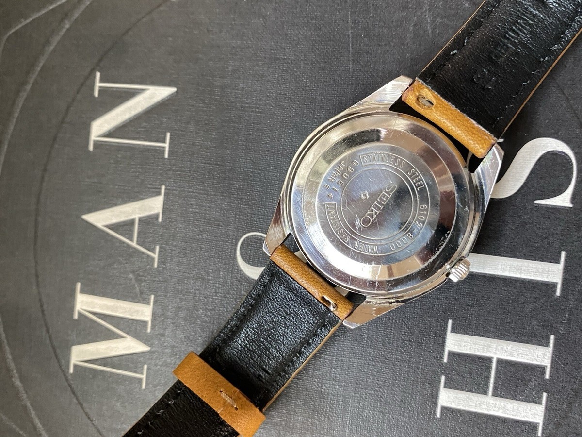 Vintage Seiko Skyliner 6102-8000 Hand Winding Men's Watch | eBay