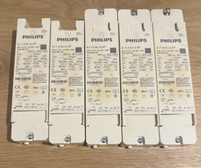 5 Stück Philips LED-Driver Xitanium/Fortimo 50W LH 0.7-1,5 A 60V FAN