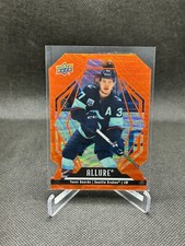 Yanni Gourde 2022-23 Upper Deck Allure Hockey Orange Slice Die Cut - Kraken