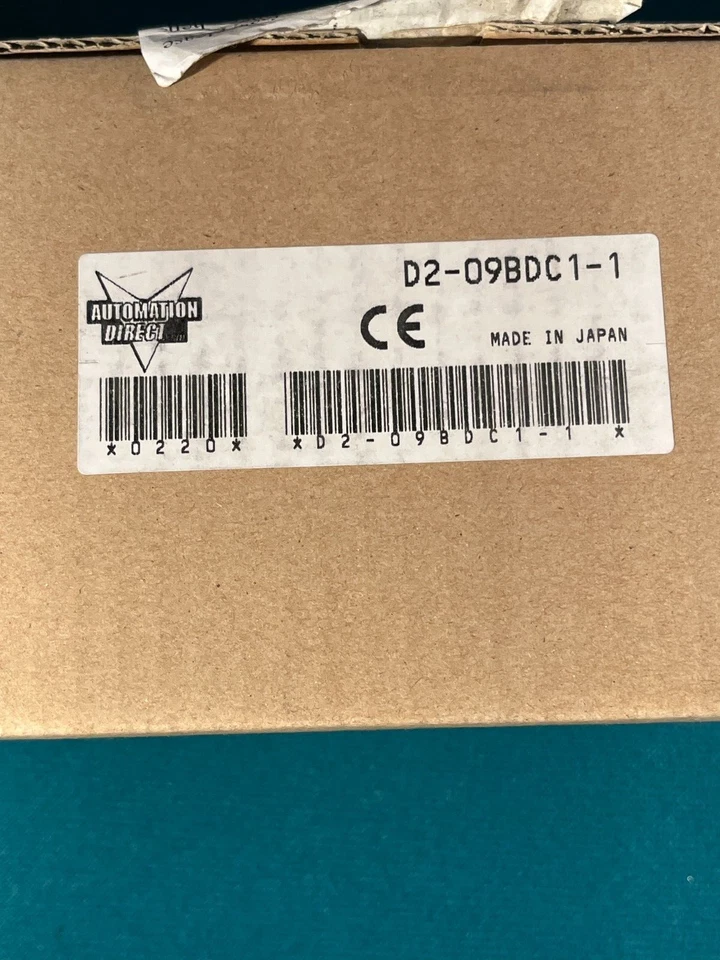 PLC nine-slot rack, DC powered, Automationdirect D2-09BDC1-1, new - Image 2 of 2