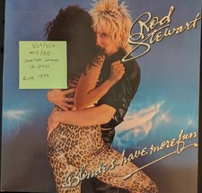 Rod Stewart Blondes Have More Fun Vinyl Record LP VG+/VG+ RVLP8 1978