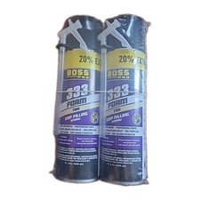 2PCS Boss Products 333 Gap Filling Triple Expanding Foam Straw Grade, 12 oz