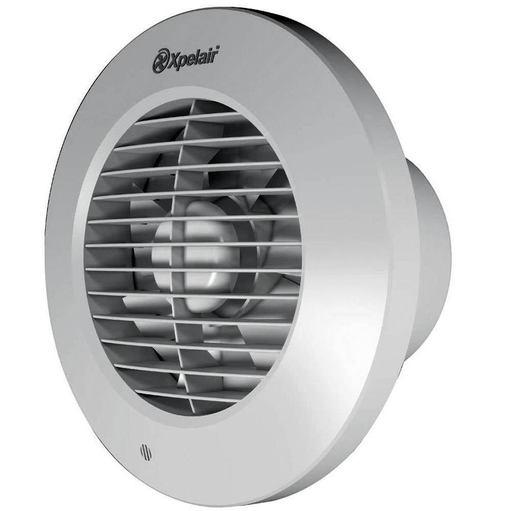 Xpelair DX150HTR Simply Silent 6/150mm Round Extractor Fan w/ Humidistat Timer