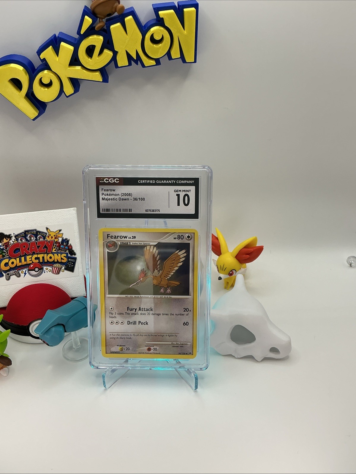 Fearow 36/100 Majestic Dawn Regular CCG GM 10