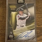 2026 Topps Chrome Black Chase DeLauter Chrome Black Autographs (RAW)