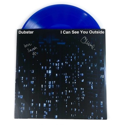 DUBSTAR I Can See You Outside Blue SIGNED 12'' Vinyl NEW