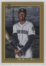 2020 Bowman 1990 Bowman Gold Refractor 6/50 Kyle Lewis #90B-KL 0t2