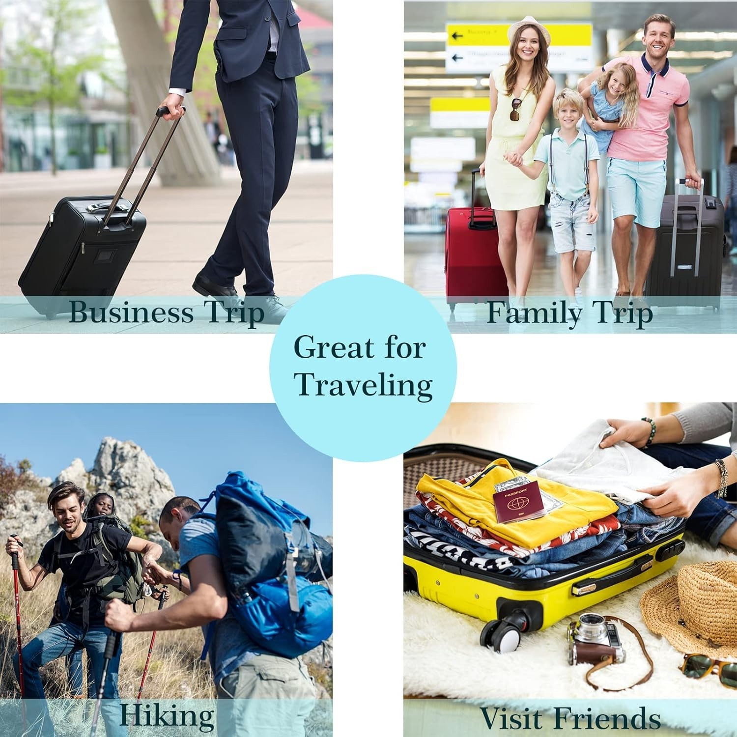 4 Pk Travel Toothbrush Case Portable Travel Toothbrush Holder Plastic Toothbrush