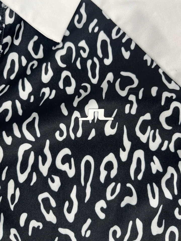 Polo de golfe feminino J Lindebergh estampa Behati tamanho P - Imagem 3 de 4