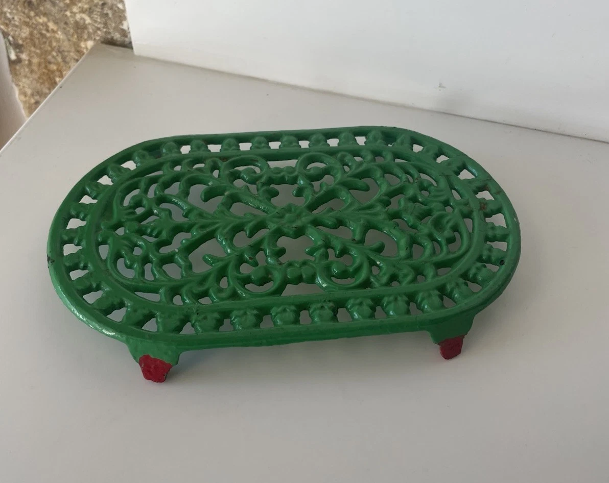 ANCIEN DESSOUS DE Plat Retractable Au Bon Marche Paris Old Trivet Sottopentola EUR 40,00 - FR