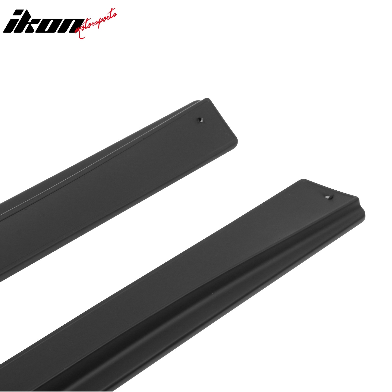 Fits 20-24 Tesla Model Y IKON V3 Style Matte Black Side Skirts Extension Lip ABS