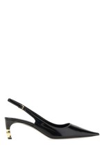 GUCCI 1180 Castello Black Slingback Pumps New Authentic