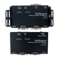Startech ST122UTPA VGA Video and Audio over Cat5 Mini Extender NO Adapter