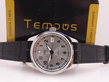 IWC PILOT AUTOMATIC 36mm IW324007 WITH PAPERS YEAR 2017 SANTONI STRAP 3240 WATCH