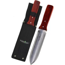 Hori Hori Gardening Knife for Weeding, Digging, Pruning and Cultivating