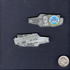 CVN-69 USS DWIGHT EISENHOWER Challenge Coin Carrier US NAVY Squadron Patch Image