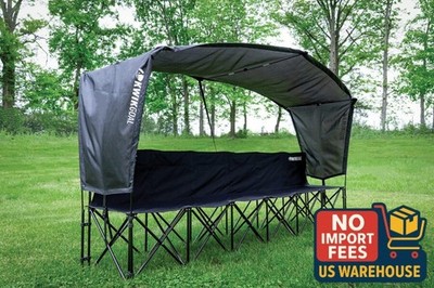 Kwik Goal 9B9301 Kwik Bench Shade - UV-Resistant Fabric & Steel Frame NEW